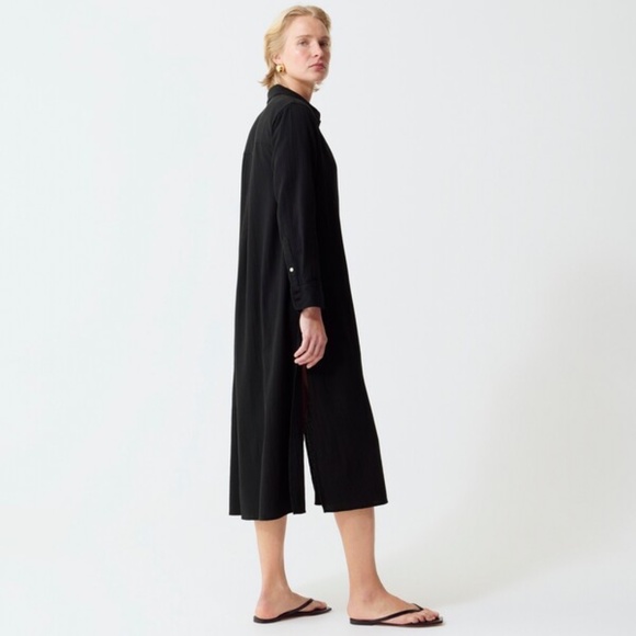 NWT | J.Crew: Long Beach Shirt In Airy Gauze | XS - Picture 3 of 4